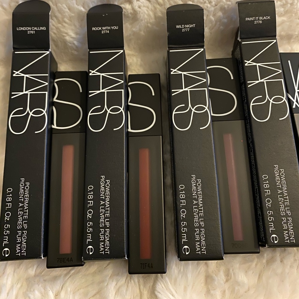 NARS brand new Powermatte Lip Pigment. Qty 4